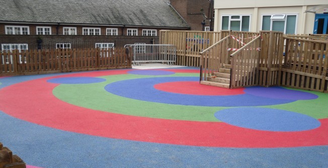 Playground Surfacing Specialists in Auchencairn