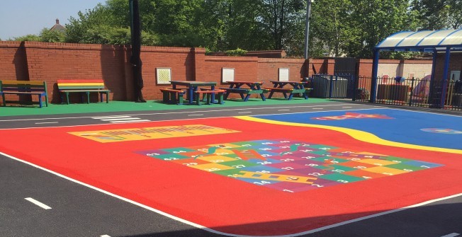 Painted Fitness Trails in West End